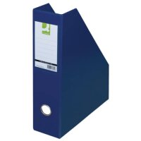 Q-CONNECT Stehsammler A4 76mm d.blau