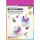 folia Moosgummi Glitter Magic mehrfarbig 5 Bogen
