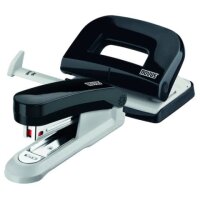 novus Locher und Heftgeräte Set E210/E15 schwarz