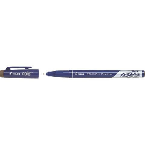 PILOT Fineliner FriXion - 0,45 mm, braun, radierbar