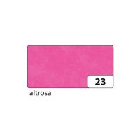 folia Transparentpapier rosa 42 g/qm 25 Bogen