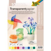 folia Transparentpapier 115 g/qm, 10 Blatt