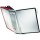 DURABLE Wand-Sichttafelsystem SHERPA® WALL 10  563100 DIN A4 farbsortiert mit 10 St. Sichttafeln