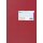 KÖNIG & EBHARDT Kladde - A4, 96 Blatt, 70 g/qm, kariert, Register A-Z, rot