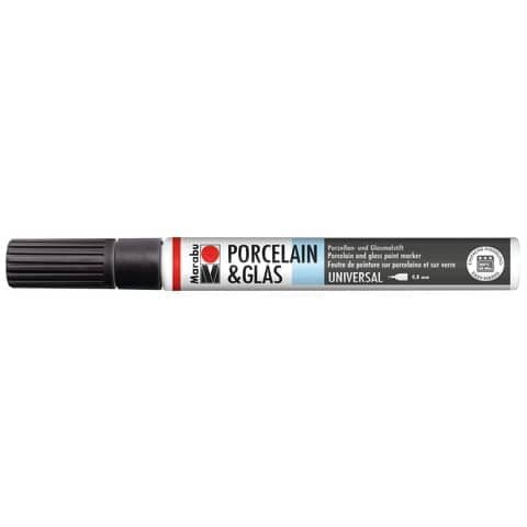 MARABU Porcelain Painter Schwarz 073, 1 mm
