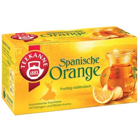 TEEKANNE Spanische Orange Tee 20 Portionen