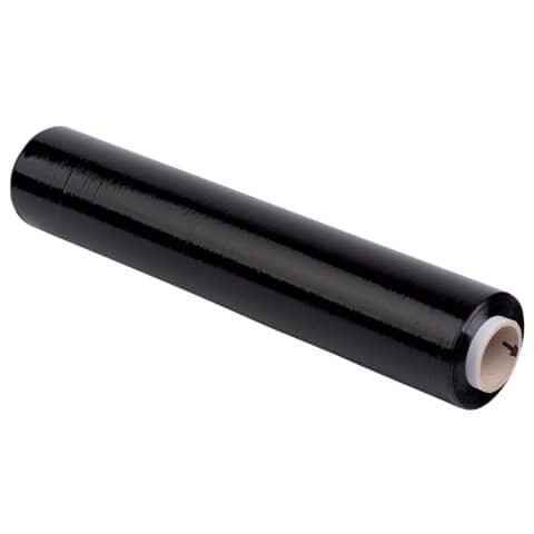 WIHEDÜ Handstretchfolie - 50 cm x 300 m, 23 mym, schwarz