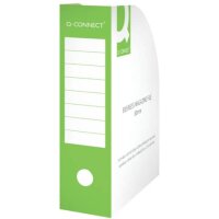 Q-CONNECT Stehsammler A4 80mm grün
