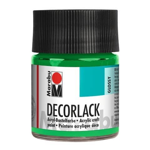 MARABU Decorlack Acryl - Hellgrün 062, 50 ml