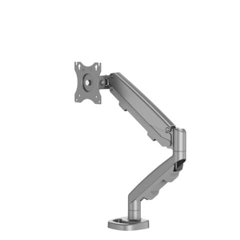 FELLOWES Eppa™ Series Einzel-Monitorarm - silber, 8 kg, Klemme oder Kabeldurchführung