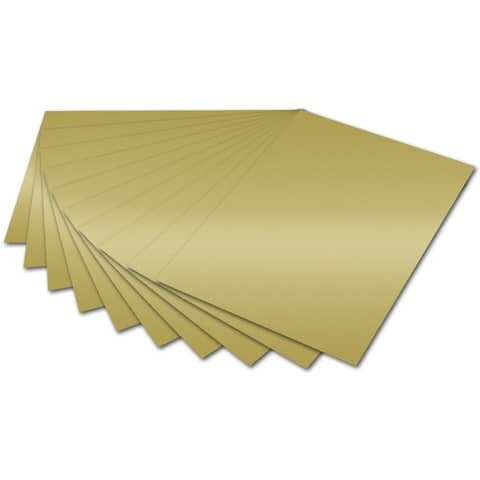 FOLIA Tonpapier - 50 x 70 cm, gold glänzend