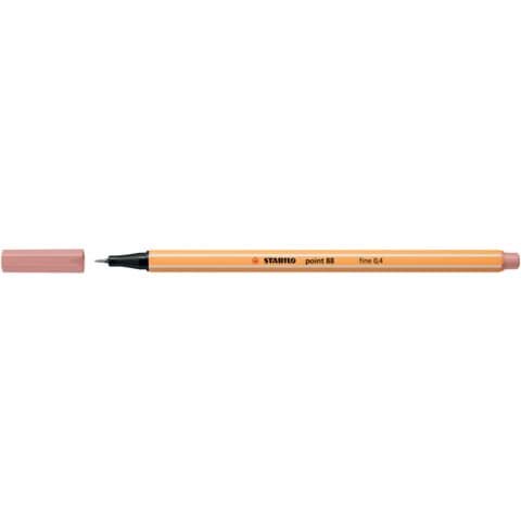 STABILO Fineliner - point 88 - rouge
