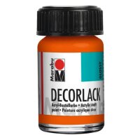 MARABU Decorlack Acryl - Orange 013, 15 ml