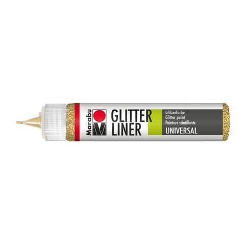 MARABU Glitter-Liner - Gold 584, 25 ml
