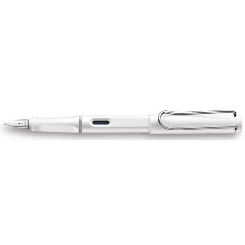 LAMY safari Patronenfüller weiß hochglänzend M (mittel)