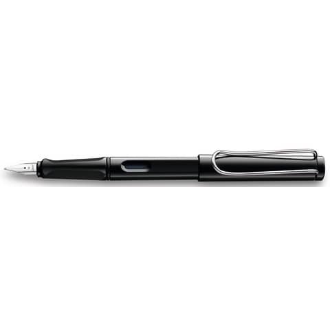 LAMY safari Patronenfüller schwarz hochglänzend M (mittel)