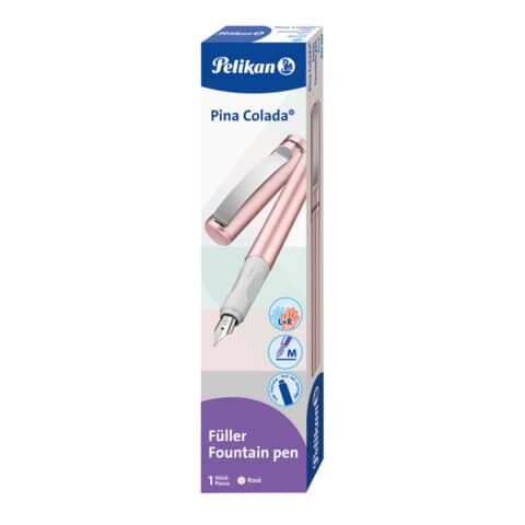 PELIKAN Füllhalter Pina Colada - M, rosé metallic