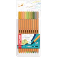 STABILO point 88 Soft colors Fineliner farbsortiert 0,4...