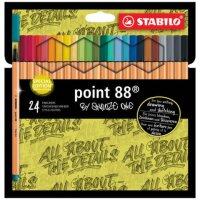 STABILO Fineliner point 88® Etui Snooze One - 24er Pack