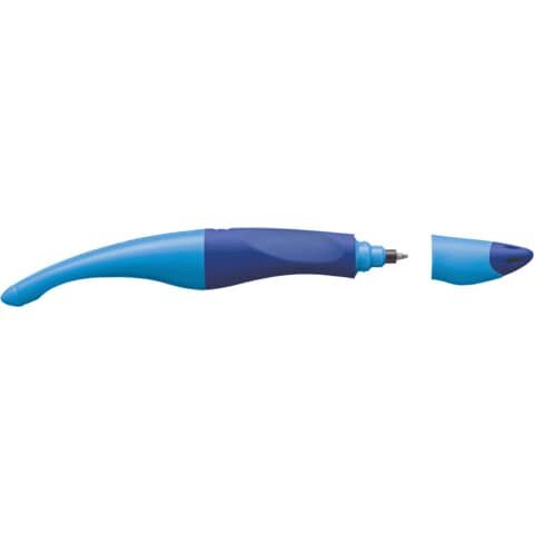 STABILO Tintenroller EASYoriginal Linkshänder - dunkelblau/hellblau, inkl. Patrone
