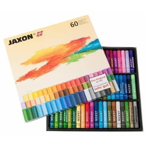 JAXON Pastell-Ölkreiden - 60er Karton sortiert