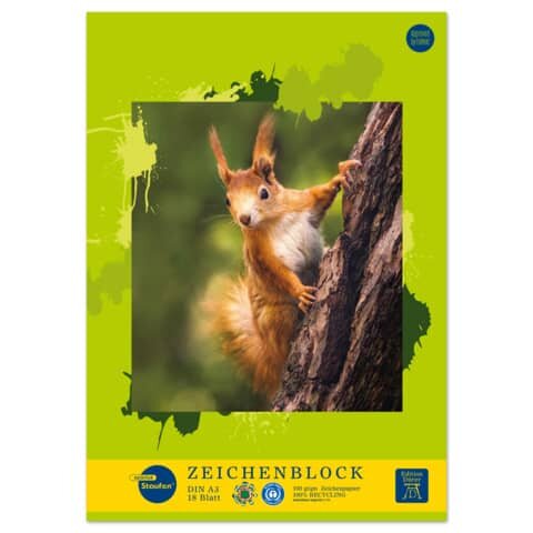 DÜRER HASE Edition Dürer Zeichenblock green DIN A3