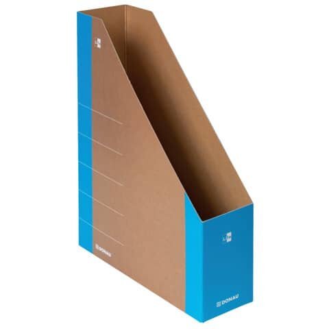 DONAU Stehsammler LIFE 330289101 blau Karton, DIN A4