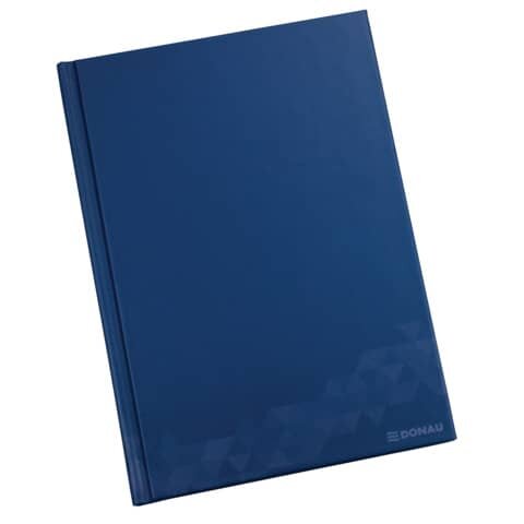 DONAU Geschäftsbuch - A4, 96 Blatt, 70g/qm, liniert, blau
