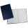 DONAU Geschäftsbuch - A5, 96 Blatt, 70 g/qm, blanko, blau
