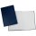 DONAU Geschäftsbuch - A5, 96 Blatt, 70 g/qm, liniert, blau