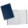 DONAU Geschäftsbuch - A6, 96 Blatt, 70g/qm, blanko, blau