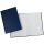 DONAU Geschäftsbuch - A6, 96 Blatt, 70g/qm, liniert, blau