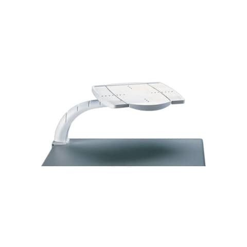 MAUL Telefonarm mit Multifunktionsplatte, grau, 5 kg, Tischklemme