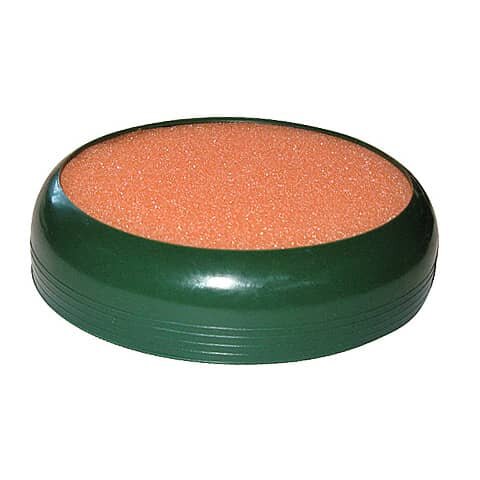 ALCO Anfeuchter, Kunststoff, roter Gummischwamm, 100 x 20 mm, grün