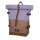 WALKER CONCEPT Walker Schulrucksack Roll-Up Two Kunstfaser beige/lila 30 l
