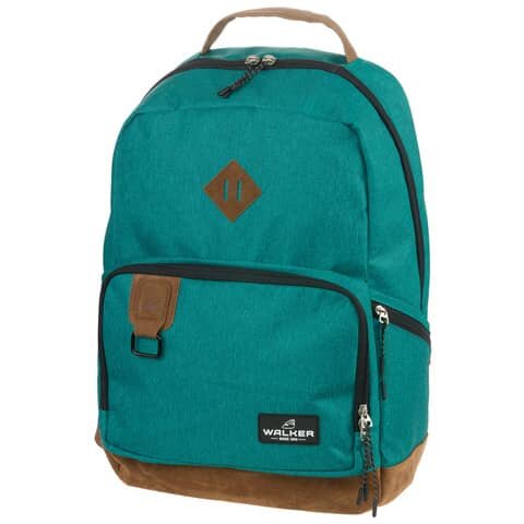 Walker Schulrucksack Pure Eco Kunstfaser grün
