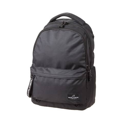 Walker Schulrucksack Classic Alpha Kunstfaser schwarz