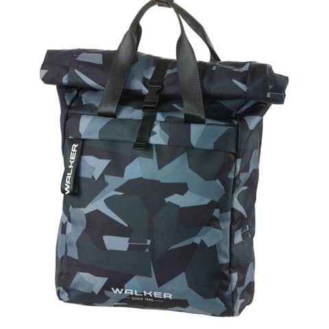 Walker Schulrucksack Roll Top Como Kunstfaser anthrazit