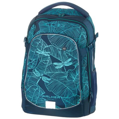 WALKER FAME 2.0 Schulrucksack Fame - Glow in the Dark petrol