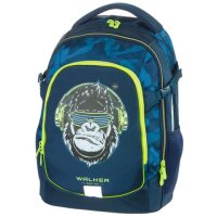 WALKER FAME 2.0 Schulrucksack Fame - Gorilla Funk dark...