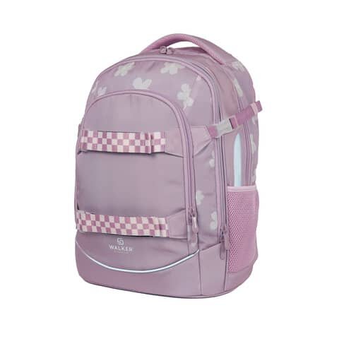 WALKER FAME 2.0 Walker Schulrucksack Fame 2.0 90ies Flower Powder Kunstfaser rosa