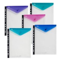 SNOPAKE Dokumententasche Polyfile RingBinder Walle - A4...