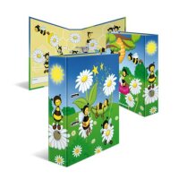 HERMA 19273 Motivordner Bienenwiese - A4, 70 mm