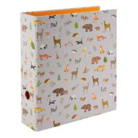TURNOWSKY Motivordner Woodland charm - A4, 80 mm, brown