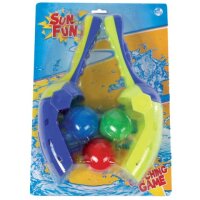 Wasserspiel Wurffangspiel Sun Fun mit 3 Splashbällen