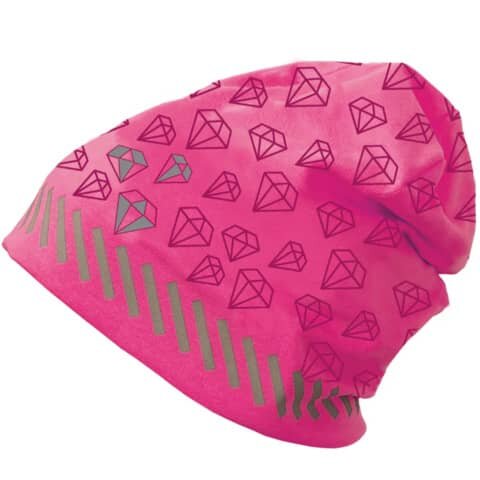 ROTH Mütze ReflActions Diamant - pink