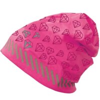 ROTH Mütze ReflActions Diamant - pink