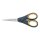 WESTCOTT Schere Titanium Non Stick, grau/gelb, abgerundet, gerade, symmetrisch,13 cm