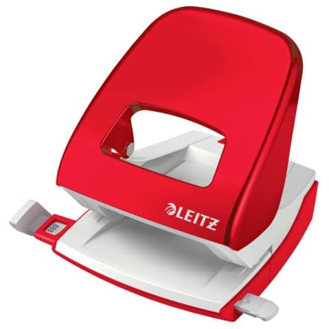 LEITZ Locher NeXXt 5008 WOW rot-metallic