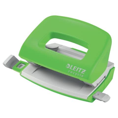 LEITZ Locher Recycle Mini grün